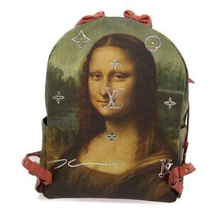 LOUIS VUITTON Masters Collection DaVinci PalmSprings Backpack M43375 Auth 67487S